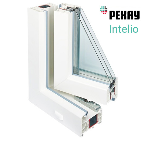 Пластиковый оконный профиль Rehau Intelio (Рехау Интелио)